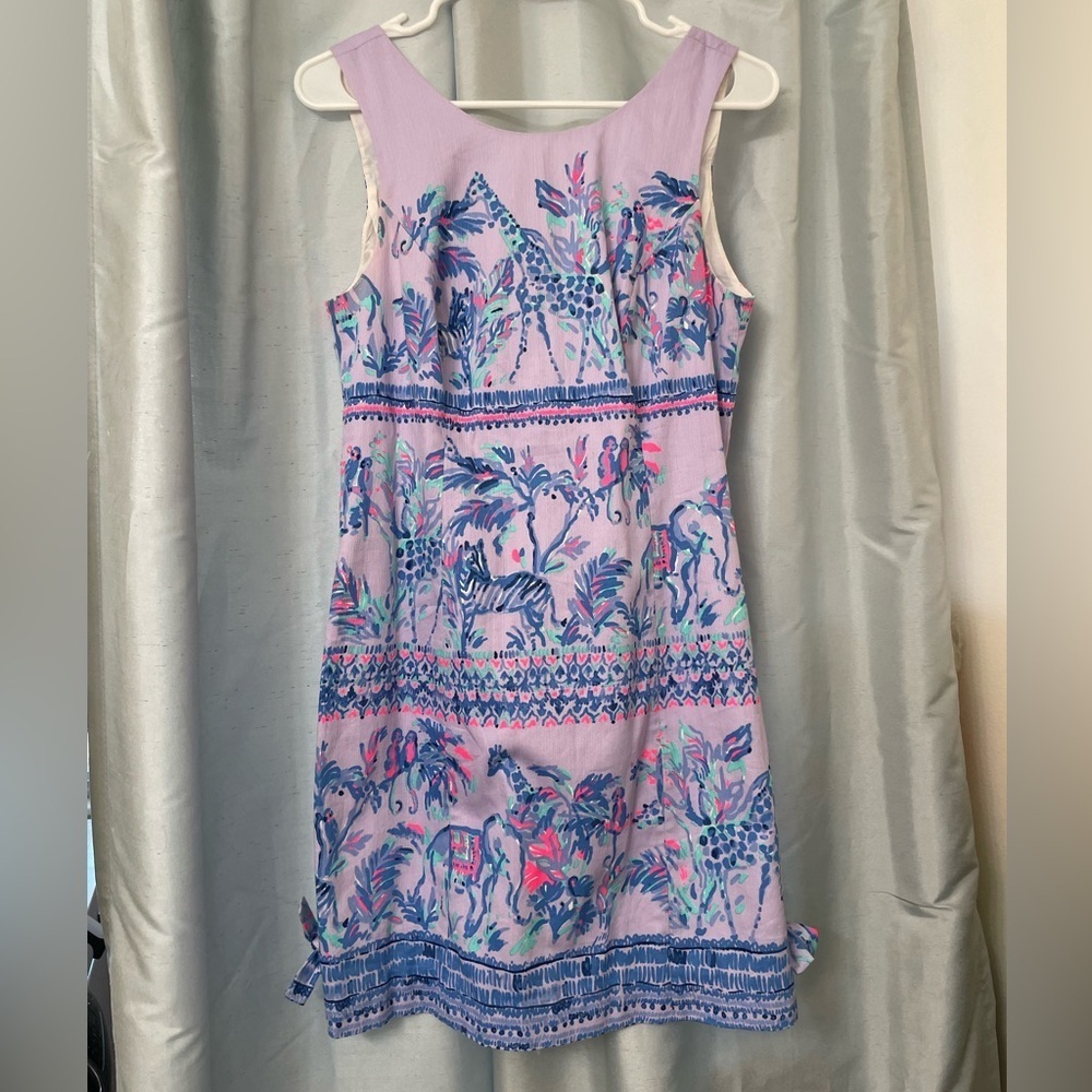 Lilly Pulitzer size 6 Colorful Animal Print Dress